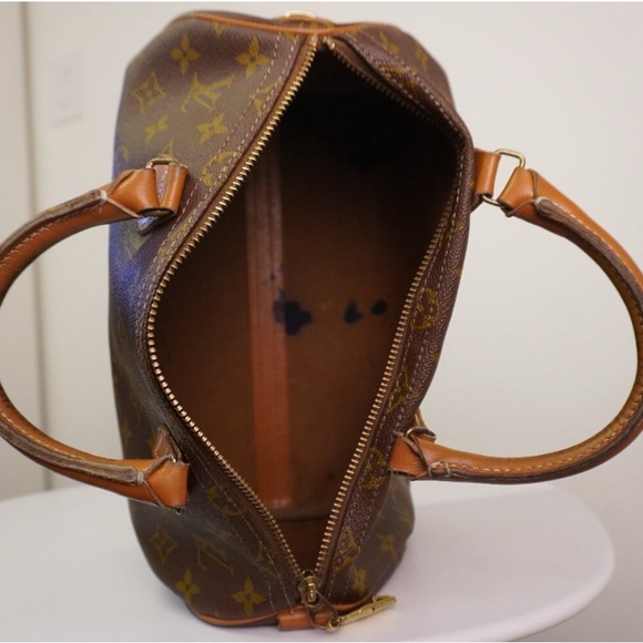 Rare Louis Vuitton Vintage (70s) Speedy Satchel By The French Company - Picture 13 of 17